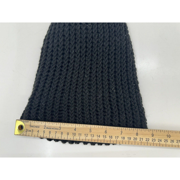 Unbranded Black Knit Beanie Winter Hat - Picture 5 of 7